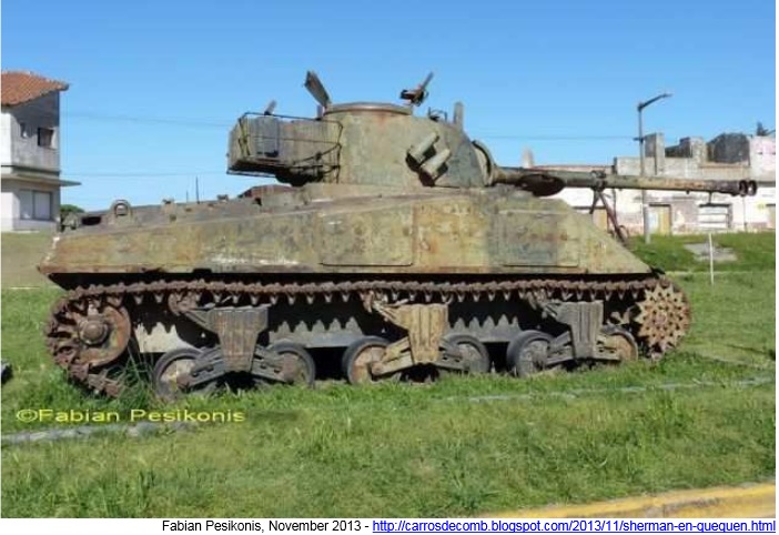 Madill 071 with Original Sherman Tank Undercarriage 