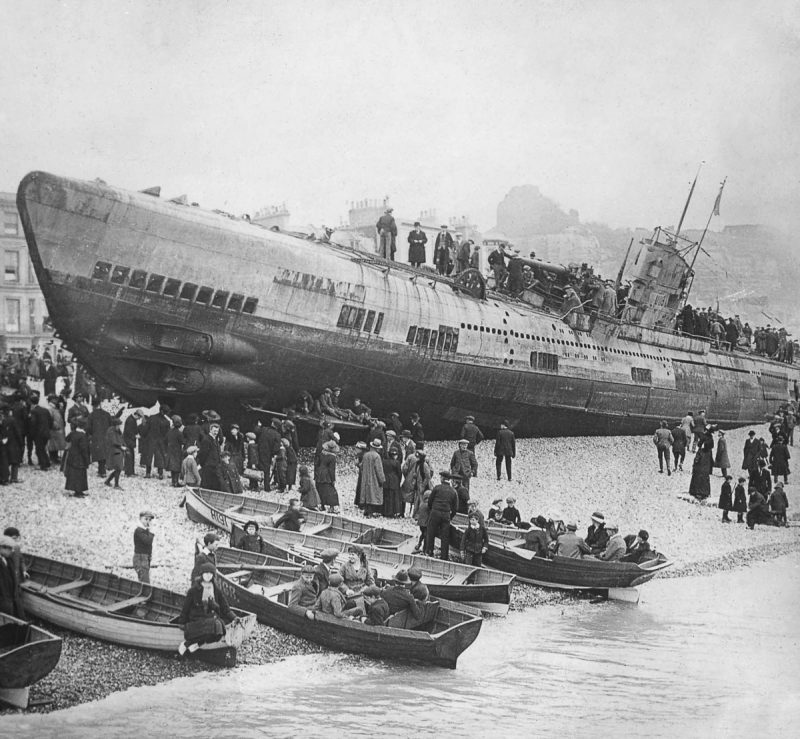 Waking Up To Find A German U-Boat on the Beach