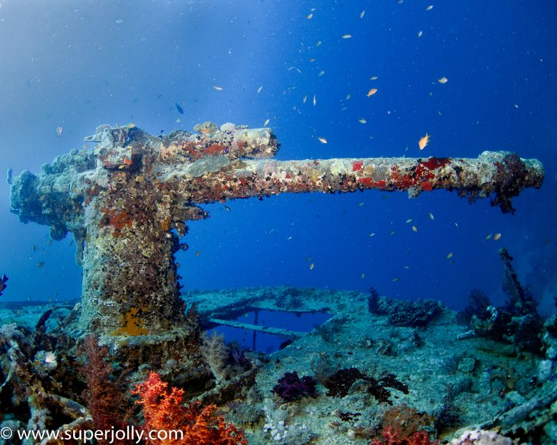 SUPER JOLLY thistlegorm stern gun - WAR HISTORY ONLINE