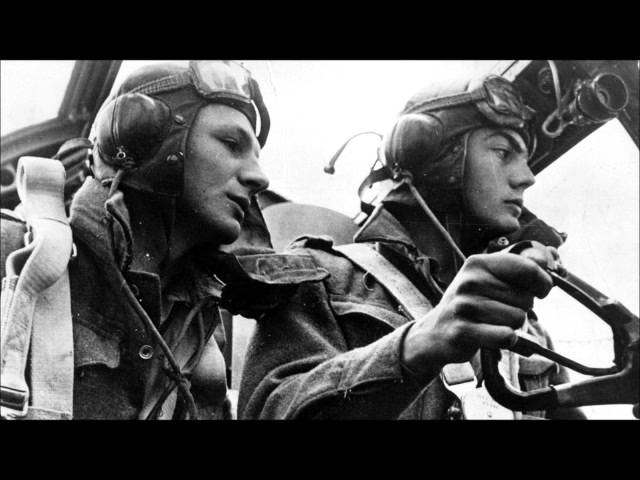 LISTEN WWII Radio Chatter Lancaster Crew Bombing Germany