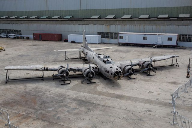 B-17E Bomber Rescued From Papua New Guinea Swamp, Now On Display In Hawaii