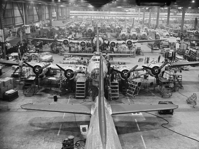 Old Boeing Plant has Some Secrets from World War Two