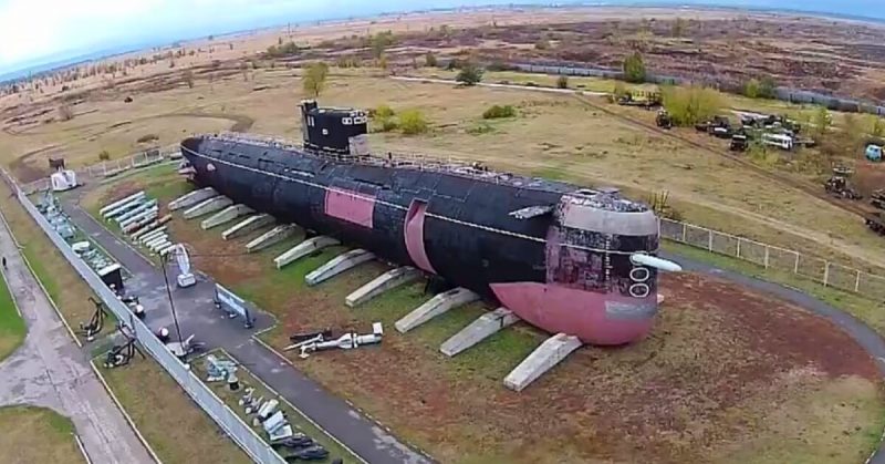 Fantastic Drone Footage Of A Russian Tango-Class Attack Submarine