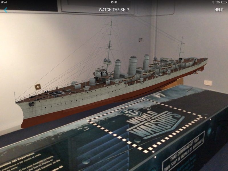 Wargaming brings HMS Caroline to the National Museum of the Royal Navy