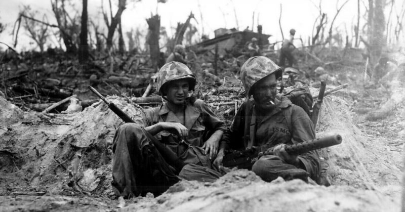 The Real Pacific - 5th Marines Combat Footage Of Peleliu, the Bitterest