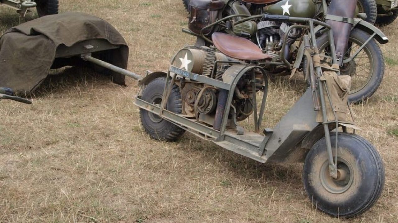 The History Of The Cushman Making Motor Scooters For The Military In Ww2
