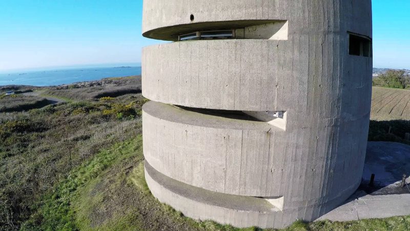 Stunning Drone Footage Of Hitler S Atlantic Wall Towers On Guernsey