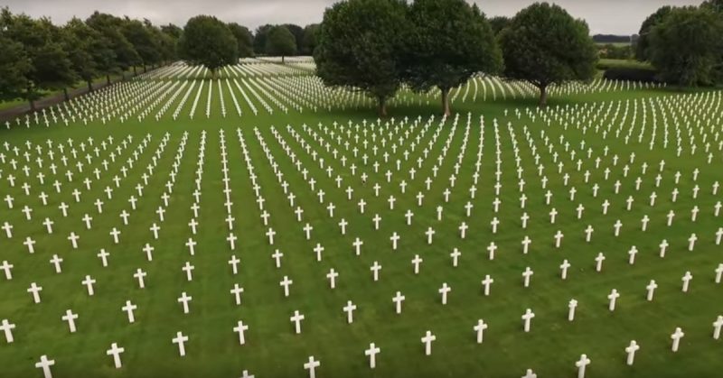 margraten cemetery war drone footage warhistoryonline soldiers breathtaking cost artikel van