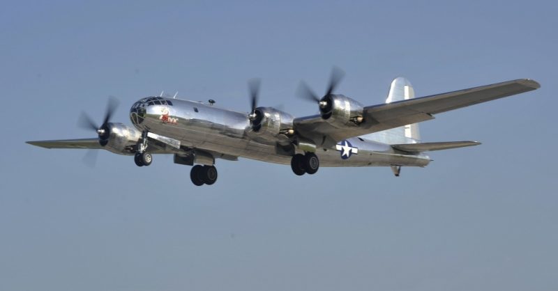 The Restored B-29 Superfortress "Doc" Was Made Airworthy By The ...