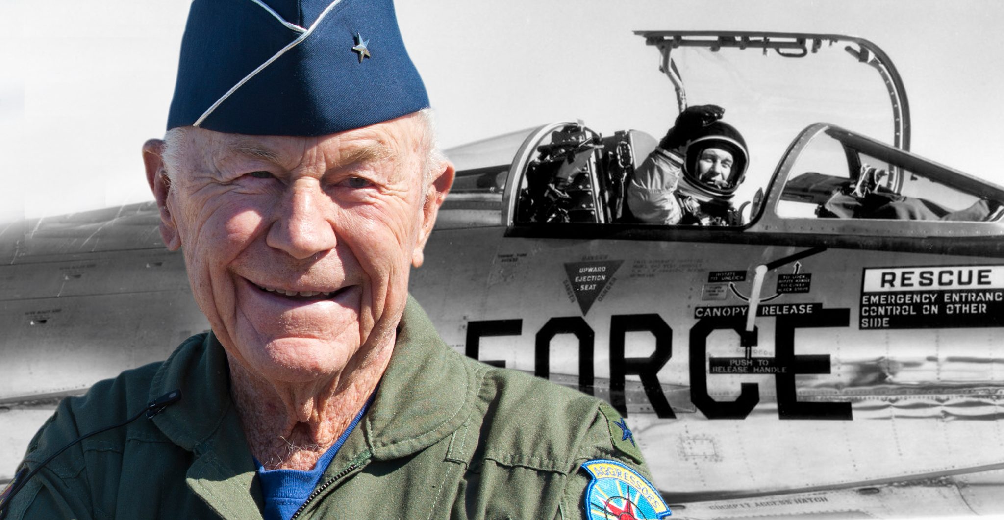 Chuck Yeager / Star Spangled Salute: Chuck Yeager, "The Fastest Man