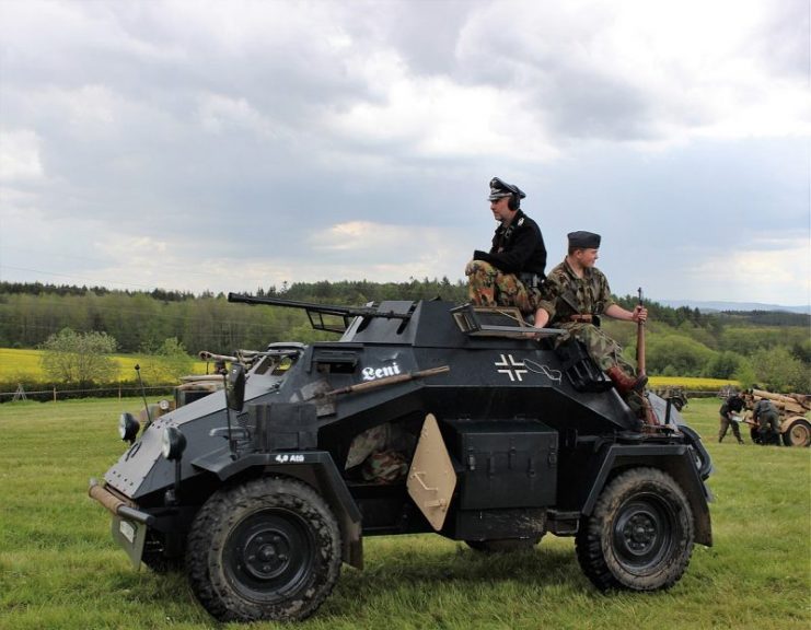 German Armored Cars - The SdKfz 220s in Photos