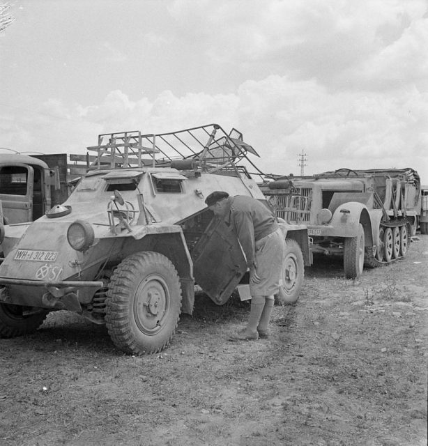 German Armored Cars - The SdKfz 220s in Photos