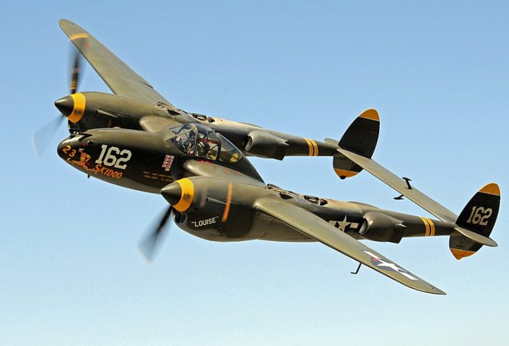 One Pilot, Two Planes - P-38 Lightning with 38 Photos