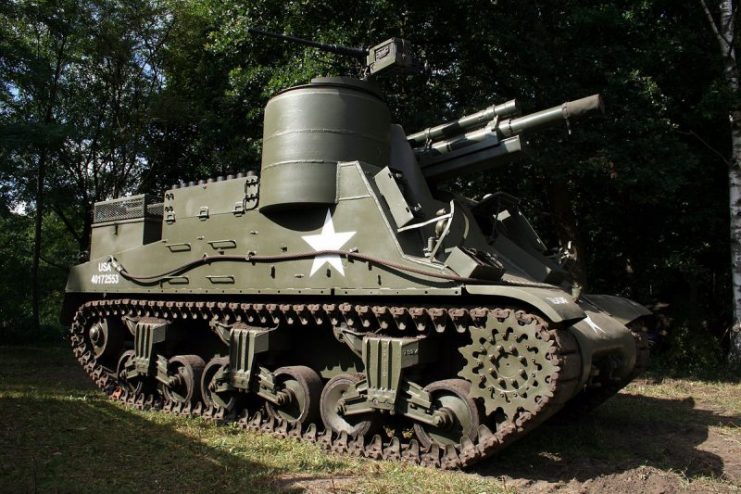 Rolling Thunder - 30 Awesome Photos of the M7 Priest Self-Propelled Gun