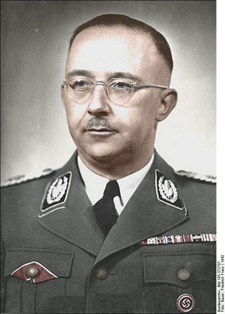 Heinrich Himmler, 1942.Kuva Friedrich Franz Bauer CC BY-SA 4.0