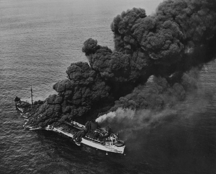 German U 123 Shook Florida By Attacking Ship In View Of Beachgoers