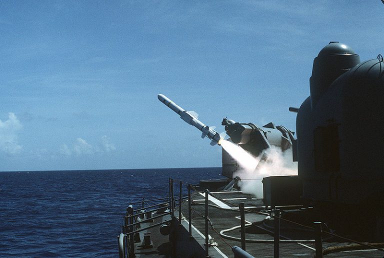 The Ship Hunting Harpoon Missile