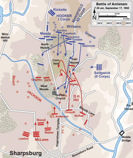 1st Texas At Antietam - 80% Losses and Their Unique Flag on America's ...