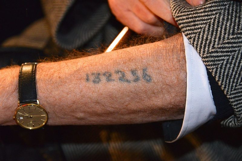 A Holocaust Survivor Displaying His Arm Tattoo Photo By Frankie Fouganthin Cc By Sa 3 0 War History Online