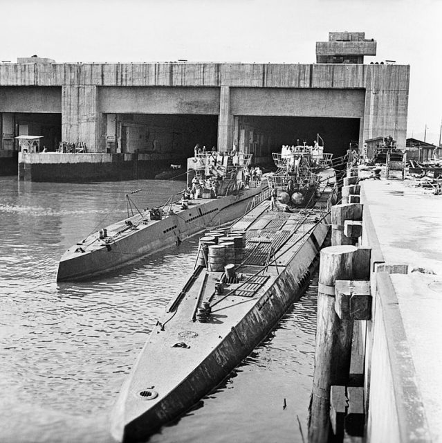 Amazing Photographs of WWII-era Submarine Pens