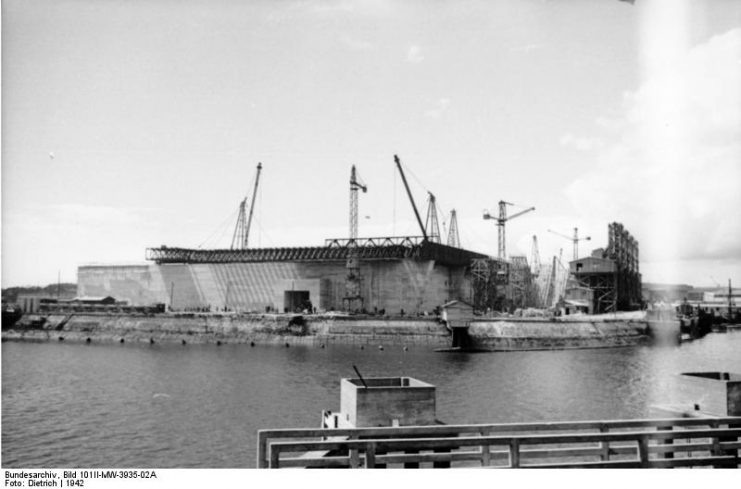 Amazing Photographs of WWII-era Submarine Pens