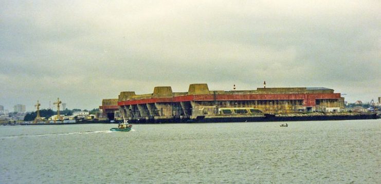 Amazing Photographs of WWII-era Submarine Pens