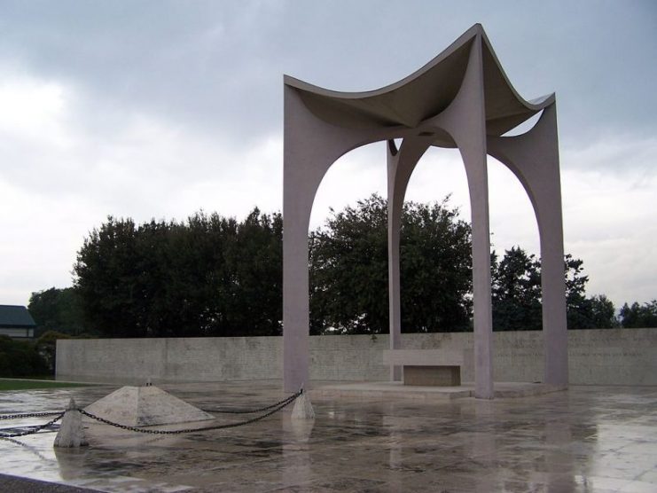 Cimetière militaire brésilien à Pistoia, en Italie.Photo: Giovanni Baldini CC BY 3.0