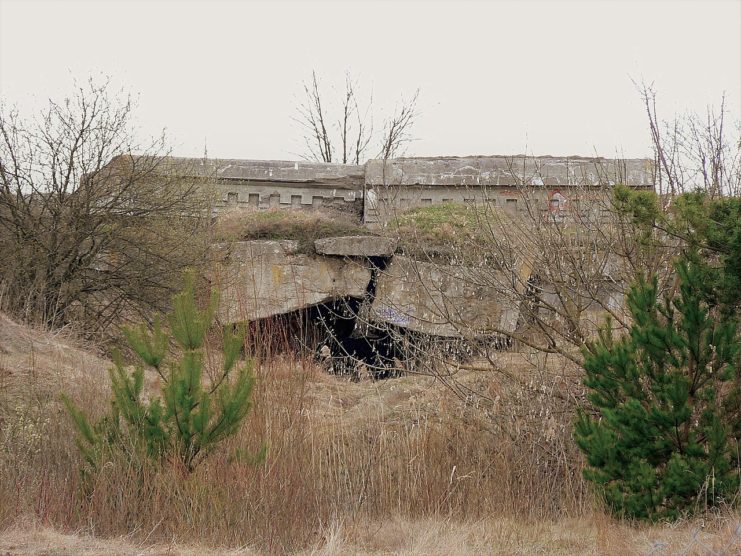 I resti della fortezza di Osowiec, dove ebbe luogo l'attacco dei morti viventi.  Immagine di Wojsyl CC BY-SA 3.0