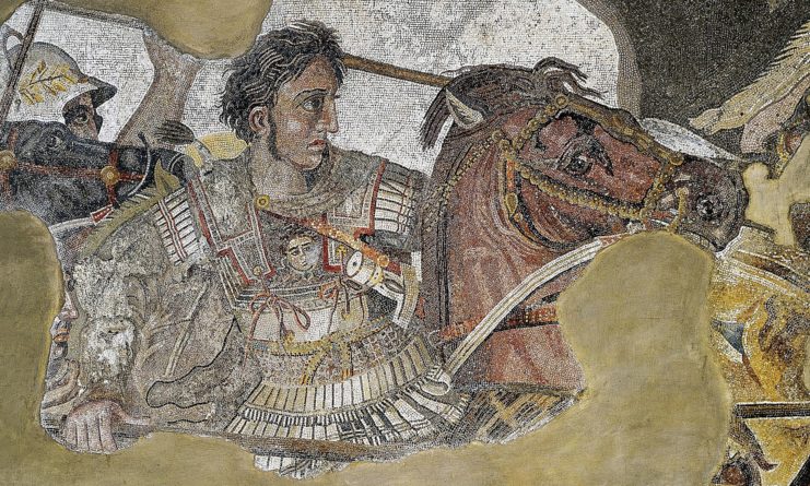 Alexander Mosaic (detail), House of the Faun, Pompeii