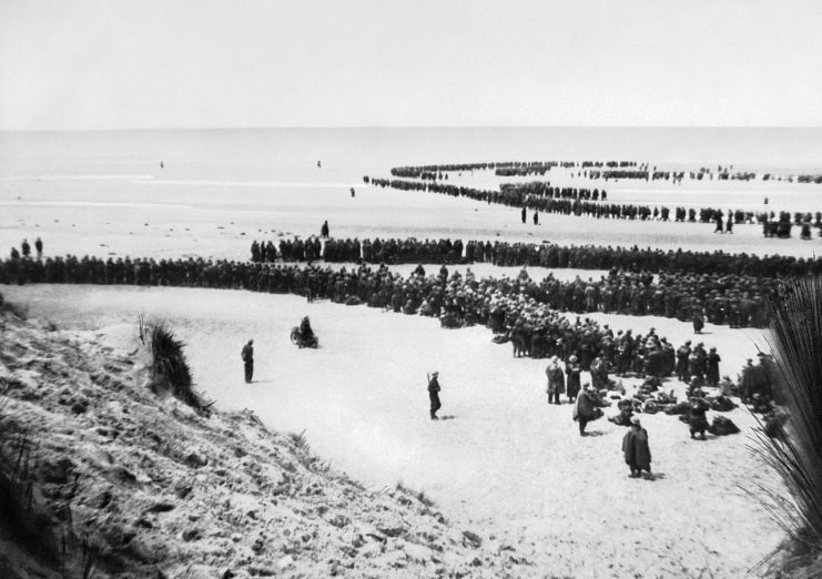 The evacuation of Dunkirk saw over 330,000 men evacuated from France to the UK.
