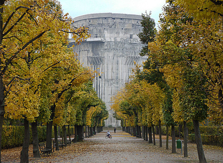 Ausgarten tower in Vienna