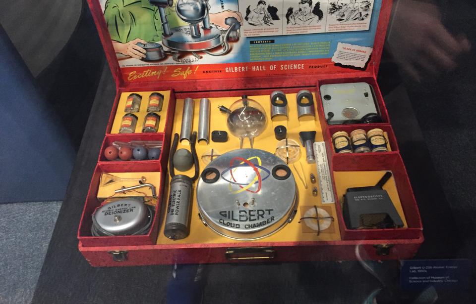 1950 radioactive science kit