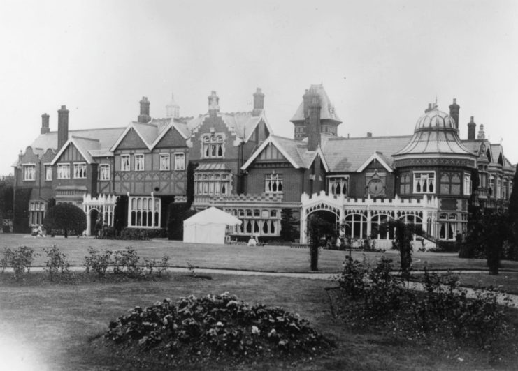 Exterior of Bletchley Park