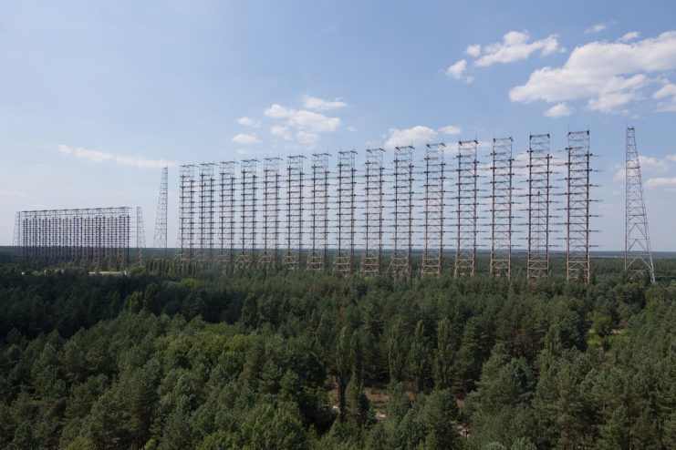 The Russian Woodpecker The Story Of The Mysterious Duga Radar   Duga Radar The Russian Woodpecker 741x494 