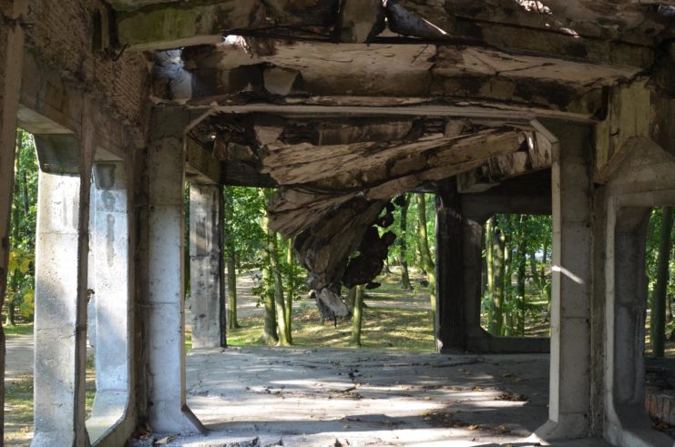 Ruins at Westerplatte 