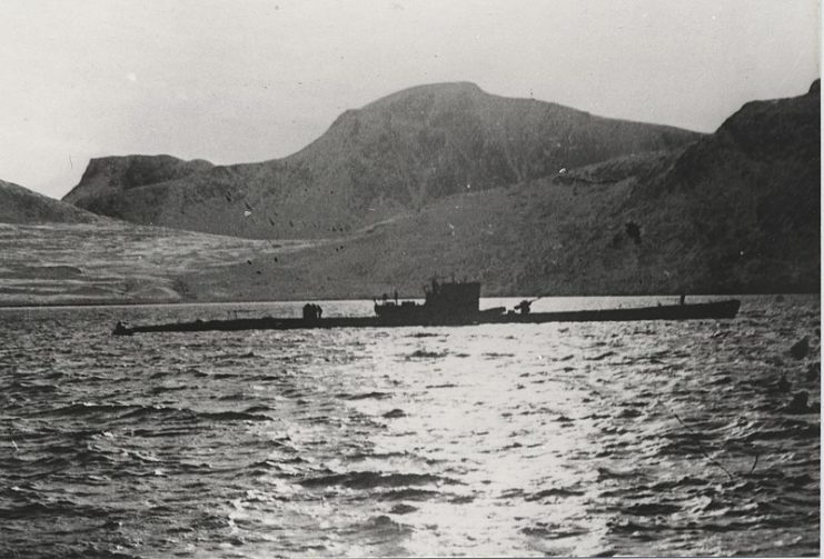 U-537 in Martin Bay Labrador