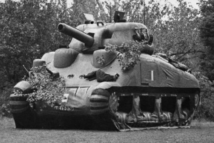 Dummy Sherman Tank