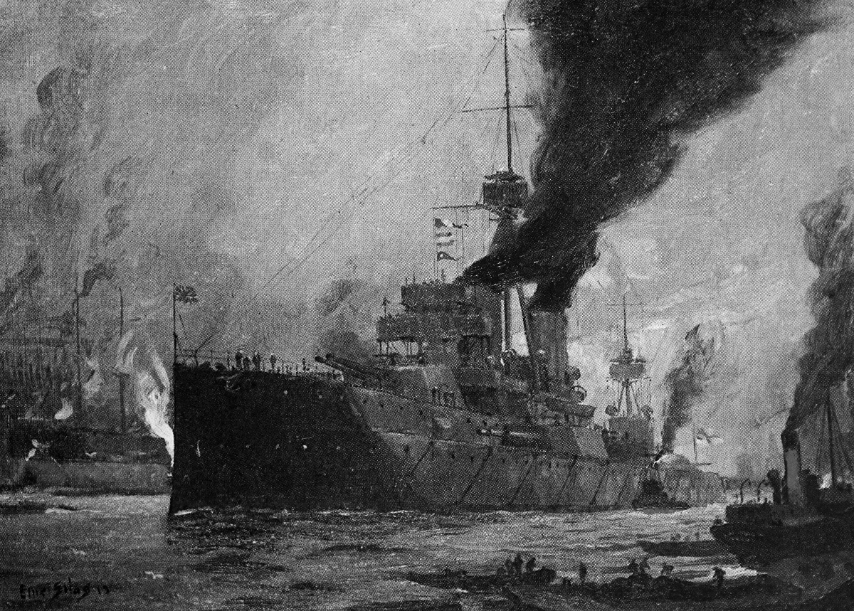 The HMS Dreadnought (1906) Is The Only Battleship To Sink A Submarine ...