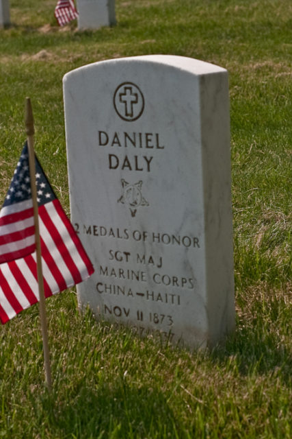 Dan Daly's Gravestone