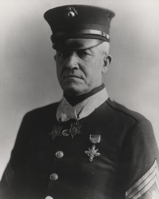 Military portrait of Dan Daly