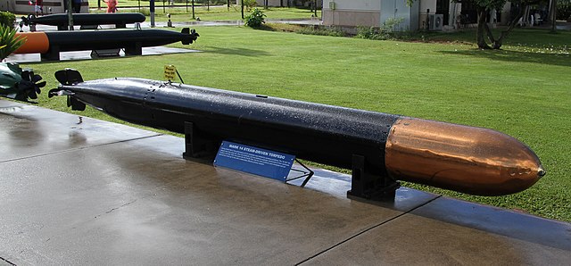 Mark 14 torpedo on display