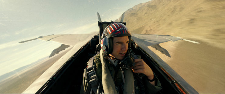 Tom Cruise as Pete "Maverick" Mitchell in 'Top Gun: Maverick'