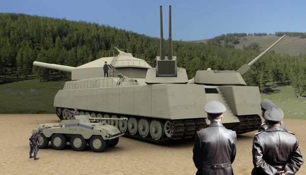 Landkreuzer P. 1000 Ratte - Hitlers Idiotic Heavy Tank Design | War ...