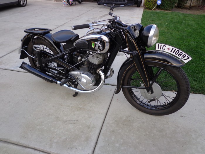 A garage where the ghosts of Third Reich era motorcycles are being ...