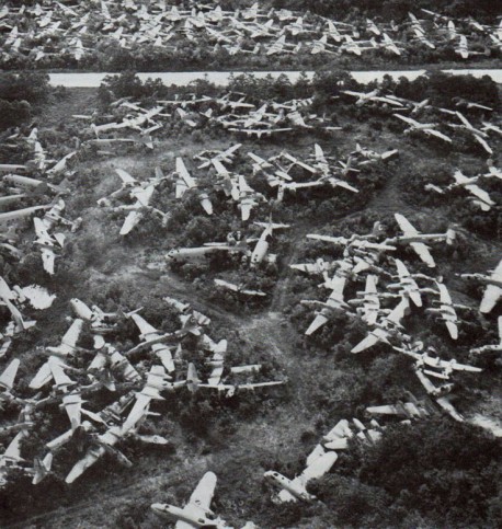 Sad Images Of Wwii Airplane Graveyards Storage Sites War History