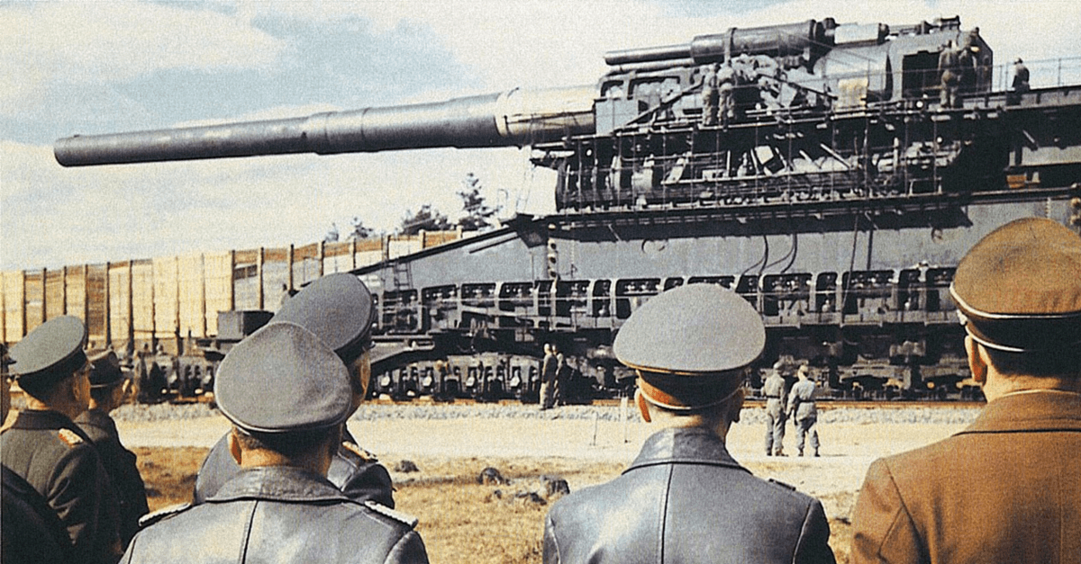 Schwerer Gustav railway artillery 80cm 1/285 6mm (RTPYM95WM) by