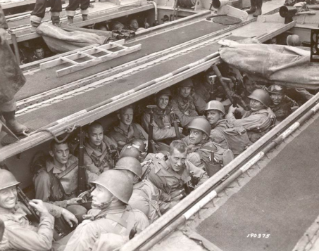 STOP PRESS. Rudders Pointe du Hoc landing craft found & now in restoration!