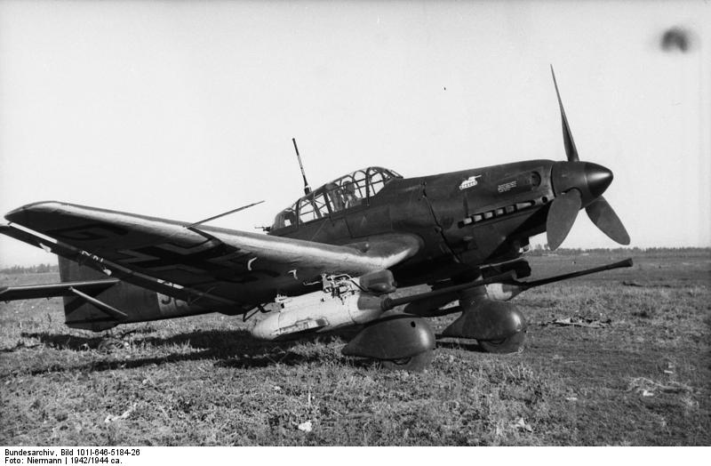 Amazing facts about the Junkers Ju-87 Stuka -it had a top speed of a ...