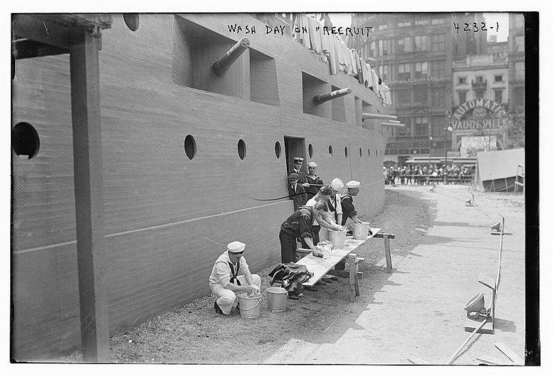 The Battleship of Union Square: How a 200ft Wooden 'Destroyer' Got ...