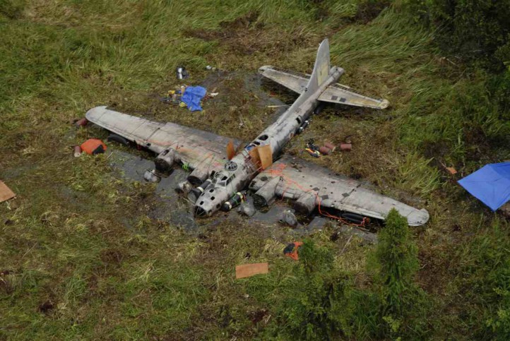 B-17E Bomber Rescued From Papua New Guinea Swamp, Now On Display In ...